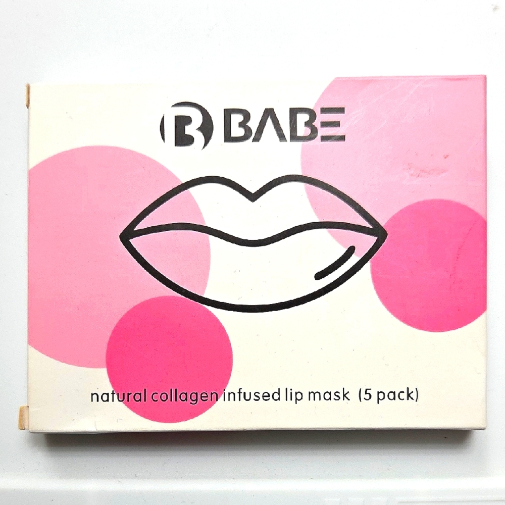 2 FOR $10 Babe Collagen Infused Lip Mask 5 Pack
